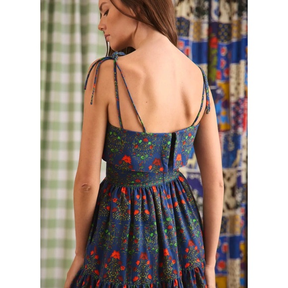 HUNTER BELL
DOLLY DRESS IN MIDNIGHT GARDEN Floral Maxi Dress New Sz 4 - Picture 2 of 6